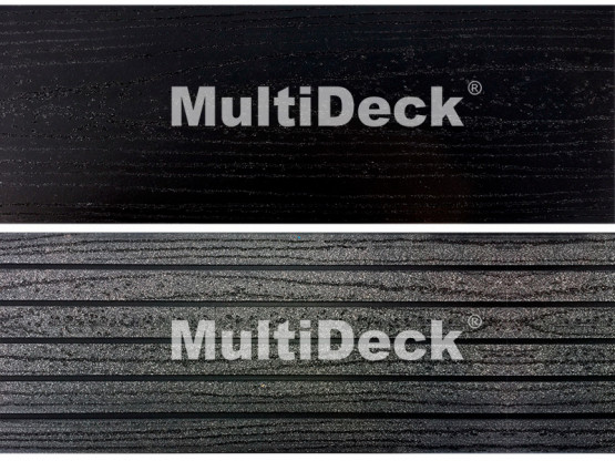 Террасная доска MultiDeck Pro ДПК Черный бархат. Фото № 1987_big